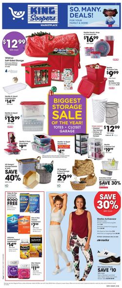 Catalogue King Soopers from 12/29/2021