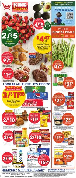 Catalogue King Soopers from 02/23/2022
