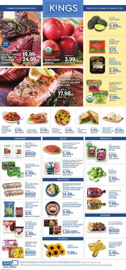 Catalogue Kings Food Markets from 01/28/2022