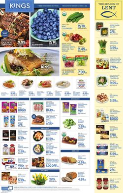Catalogue Kings Food Markets from 02/25/2022