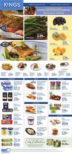 Catalogue Kings Food Markets from 03/18/2022