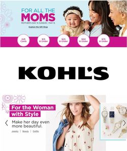 Catalogue Kohl's from 04/22/2021