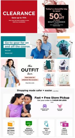 Catalogue Kohl's from 06/18/2021