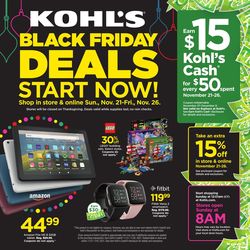 Catalogue Kohl's from 11/21/2021