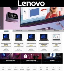 Catalogue Lenovo from 09/21/2022