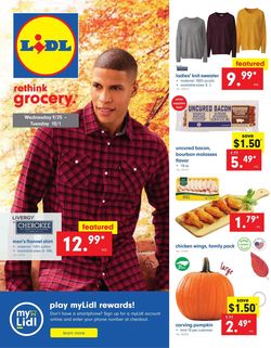 Catalogue Lidl from 09/25/2019