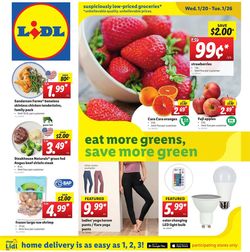 Catalogue Lidl from 01/20/2021