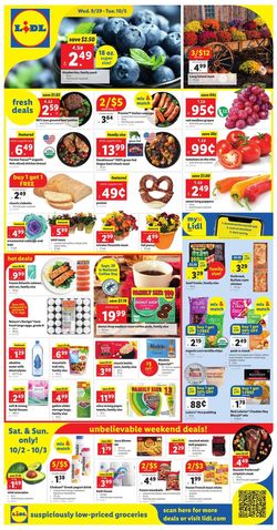 Catalogue Lidl from 09/29/2021