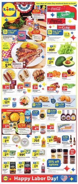 Catalogue Lidl from 08/31/2022