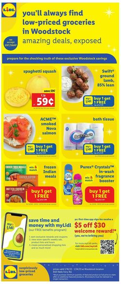 Catalogue Lidl from 01/18/2023