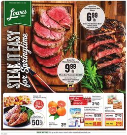 Catalogue Lowes Foods from 03/03/2021