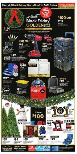 Catalogue Lowe's from 11/22/2023