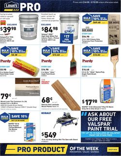 Catalogue Lowe's from 02/06/2020