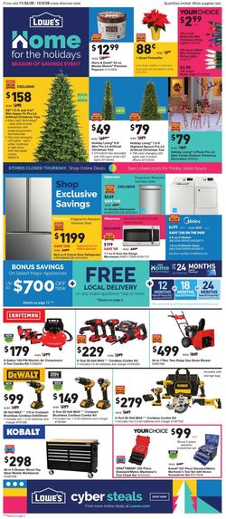 Catalogue Lowe's from 11/26/2020
