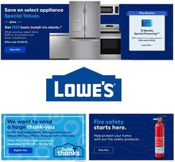 Catalogue Lowe's from 10/18/2021