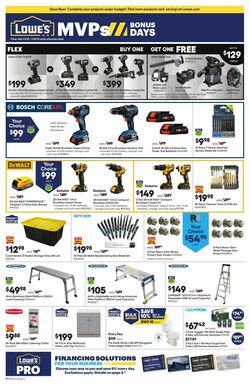 Catalogue Lowe's from 01/09/2023