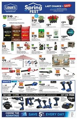Catalogue Lowe's from 04/27/2023