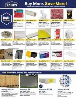 Catalogue Lowe's from 05/01/2023