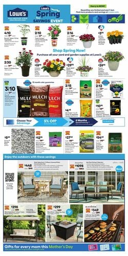 Catalogue Lowe's from 05/04/2023