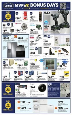 Catalogue Lowe's from 07/17/2023