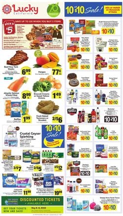 Catalogue Lucky Supermarkets from 04/27/2022