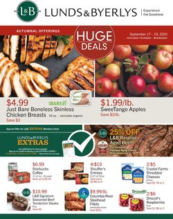 Catalogue Lunds & Byerlys from 09/17/2020