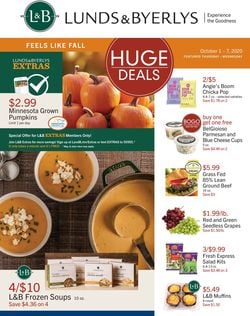 Catalogue Lunds & Byerlys from 10/01/2020