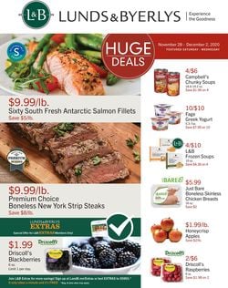 Catalogue Lunds & Byerlys from 11/26/2020