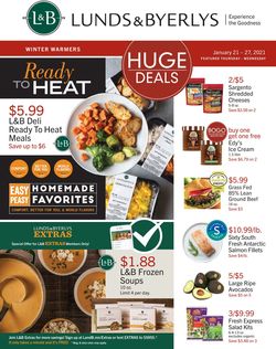Catalogue Lunds & Byerlys from 01/21/2021