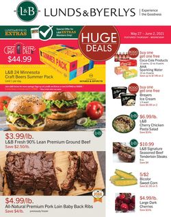 Catalogue Lunds & Byerlys from 05/27/2021