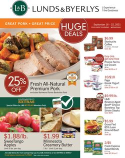 Catalogue Lunds & Byerlys from 09/16/2021