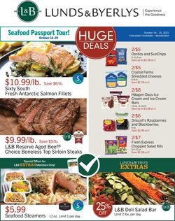 Catalogue Lunds & Byerlys from 10/14/2021
