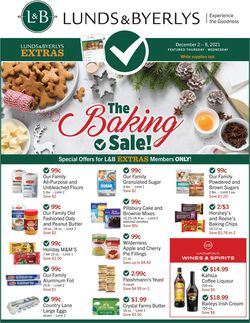 Catalogue Lunds & Byerlys CHRISTMAS 2021 from 12/02/2021