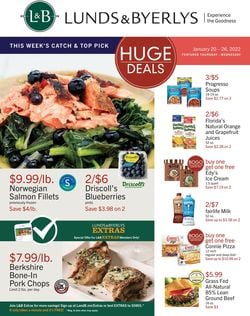 Catalogue Lunds & Byerlys from 01/20/2022