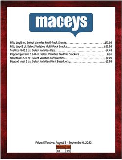 Catalogue Maceys from 08/03/2022
