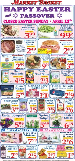 Catalogue Market Basket from 04/05/2020