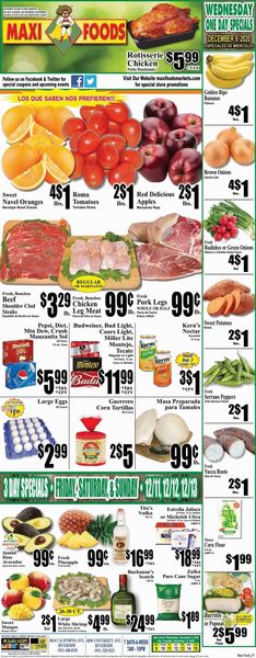 Catalogue Maxi Foods from 12/09/2020