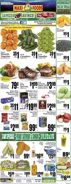 Catalogue Maxi Foods from 02/09/2022