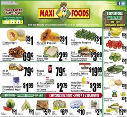 Catalogue Maxi Foods from 06/01/2022