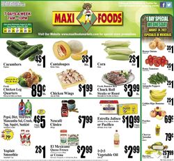 Catalogue Maxi Foods from 08/24/2022