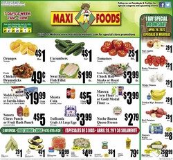 Catalogue Maxi Foods from 04/26/2023