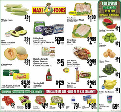 Catalogue Maxi Foods from 07/26/2023