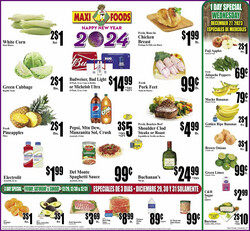 Catalogue Maxi Foods from 12/27/2023