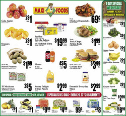 Catalogue Maxi Foods from 01/24/2024