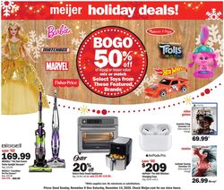 Catalogue Meijer Holiday 2020 from 11/08/2020