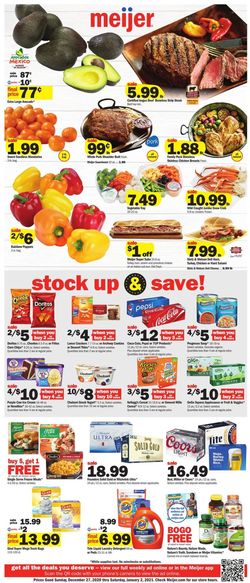 Catalogue Meijer from 12/27/2020
