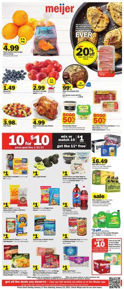 Catalogue Meijer from 01/17/2021