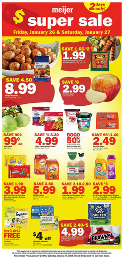 Catalogue Meijer from 01/26/2024