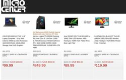 Catalogue Micro Center from 11/08/2022