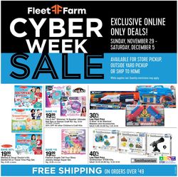 Catalogue Mills Fleet Farm - Cyber Monday 2020 from 11/29/2020